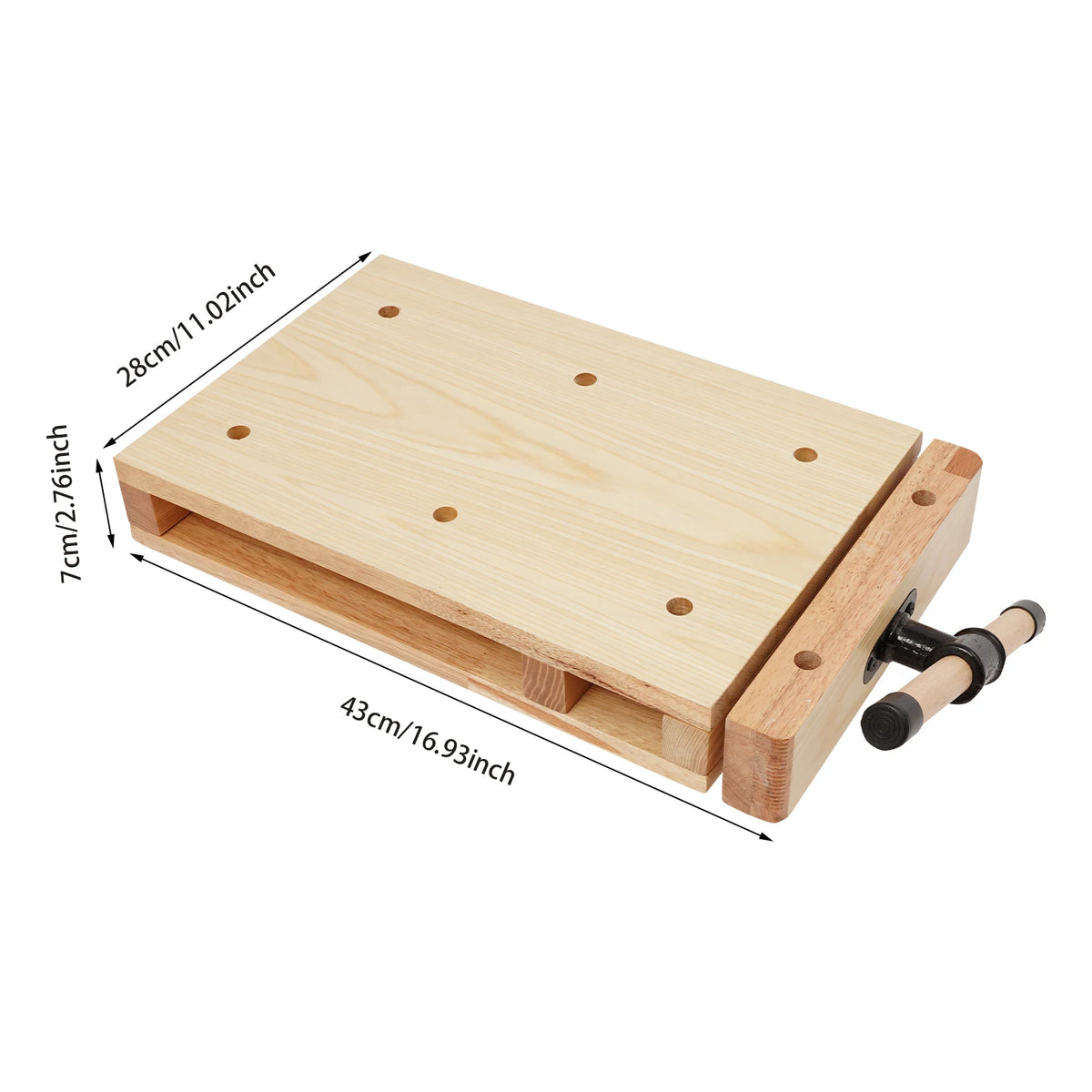 Portable Wooden Workbench