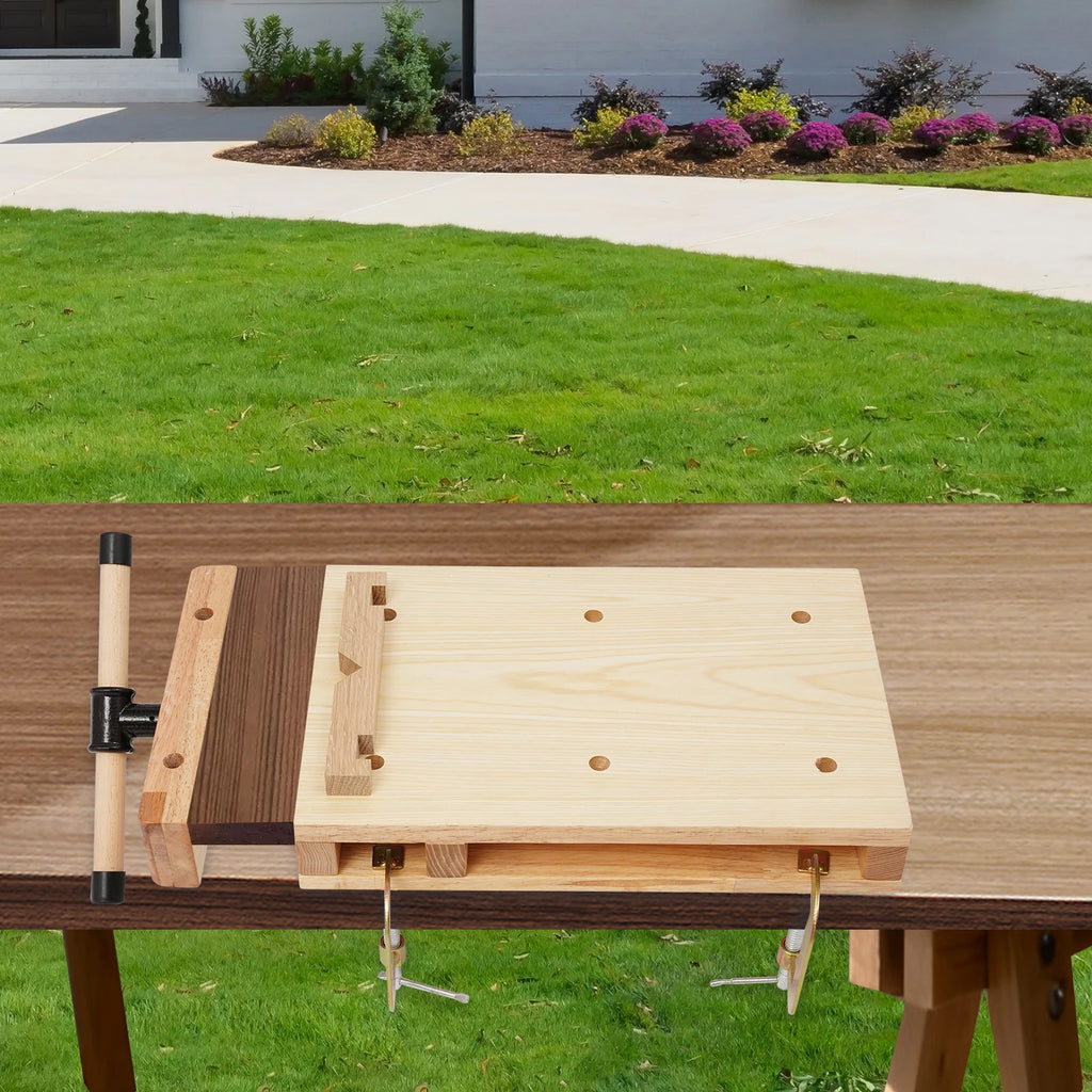 Portable Wooden Workbench
